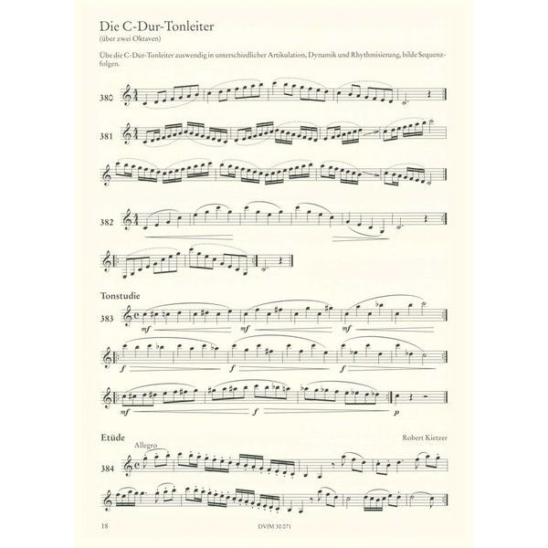 Deutscher Verlag für Musik Neue Schule für Klarinette 2