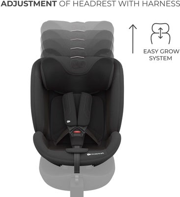 Kinderkraft I-FIX ENDURA SAFE Bilstol, Black