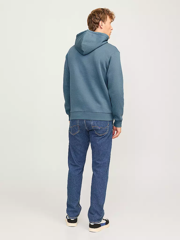 JACK & JONES Kapuzensweater - Hoodie  JJEBRADLEY petrol