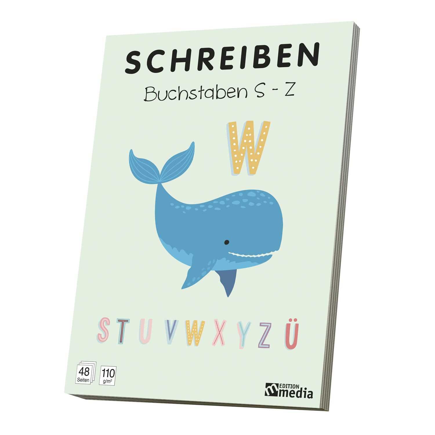 Übungsbuch Schreiben oder Rechnen DIN A5 48 Seiten