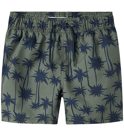 Name It Badeshorts - NkmZaddi - Dusty Olive