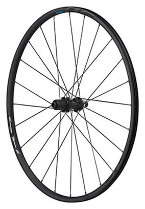 Roue route 700 Shimano rs370 disc centerlock axe traversant 12-148mm arriere 11-10v.  noir (hauteur jante 23mm) tubeless