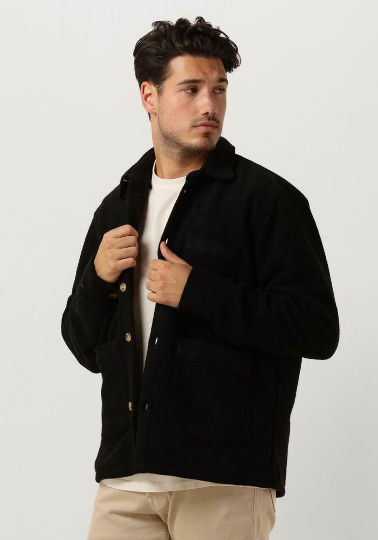 FOR\u00C9T zwarte for&eacute;t overshirt ivy wool overshirt