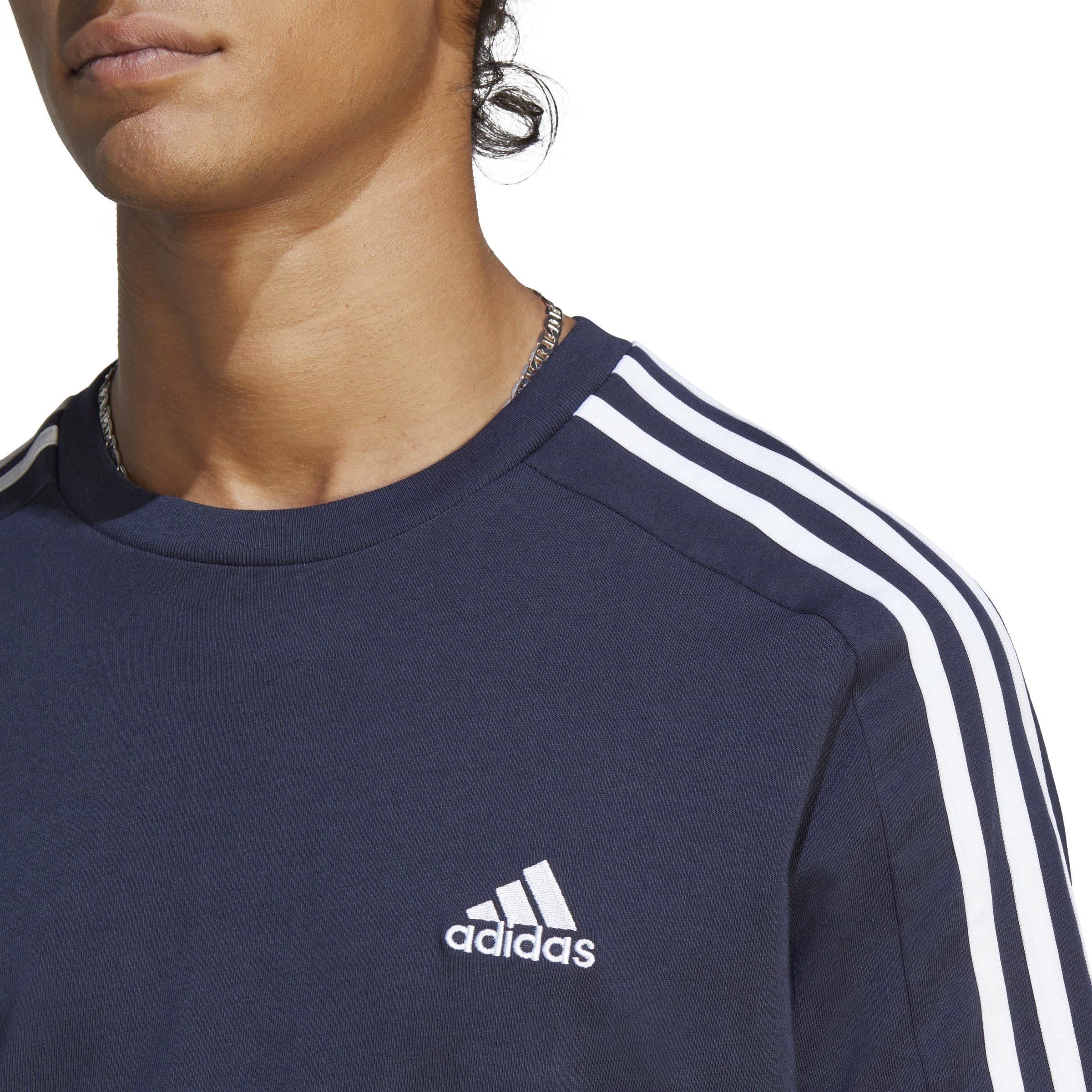 adidas Essentials 3-Stripes T-Shirt Mens