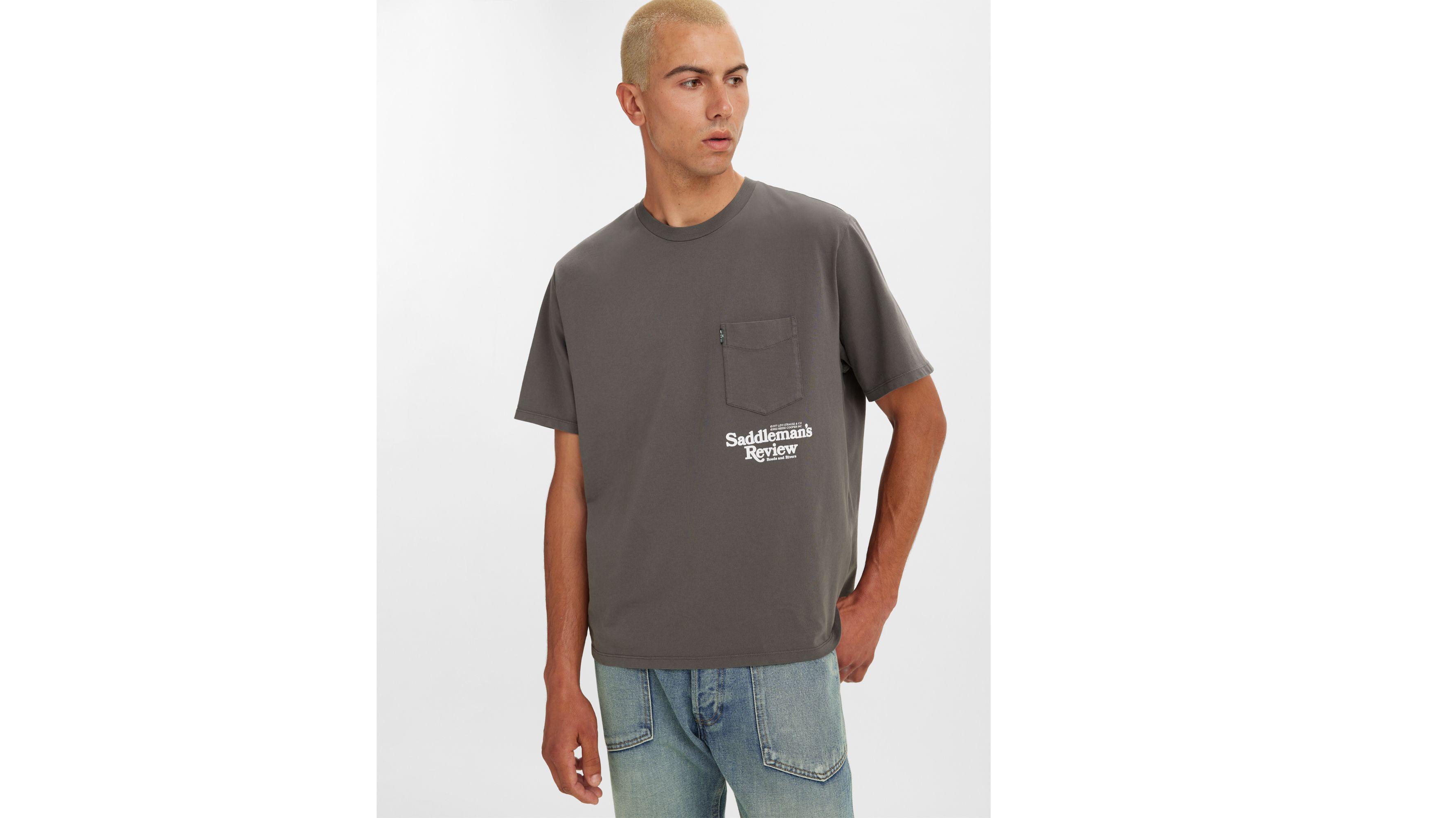 T-shirt Americana Homme Levi's® x Reese Cooper® - Black - Noir