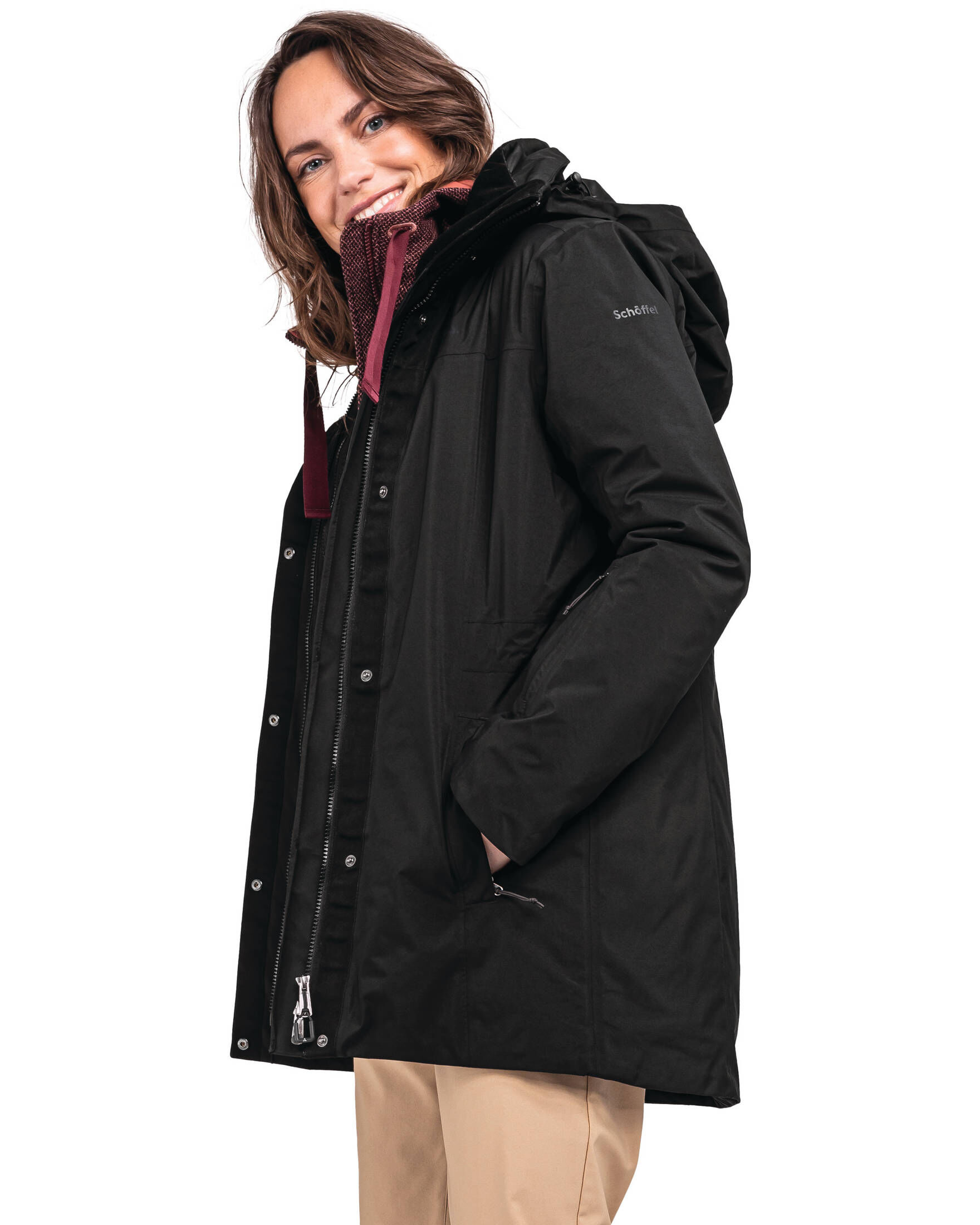 Schöffel| Damen Doppeljacke 3in1 Parka BARTH L