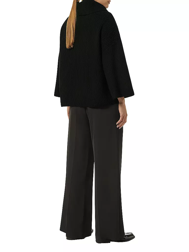 COMMA Rollkragenpullover  schwarz