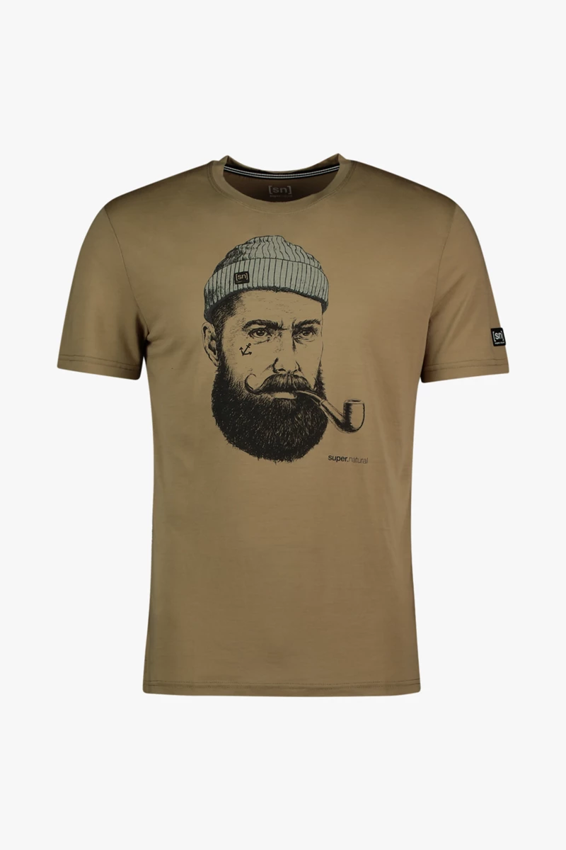 super.natural Sailor Merino Herren T-Shirt