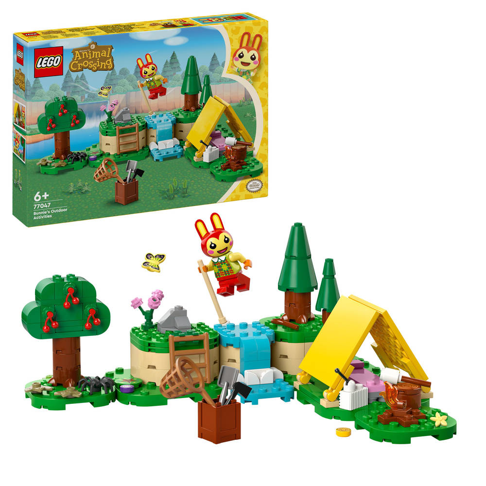 LEGO Animal Crossing kamperen met Bunnie 77047