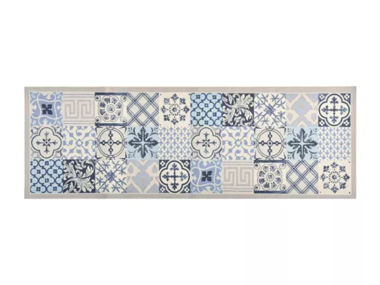 Tapis de sol de cuisine lavable Mosaïque 45x150 cm