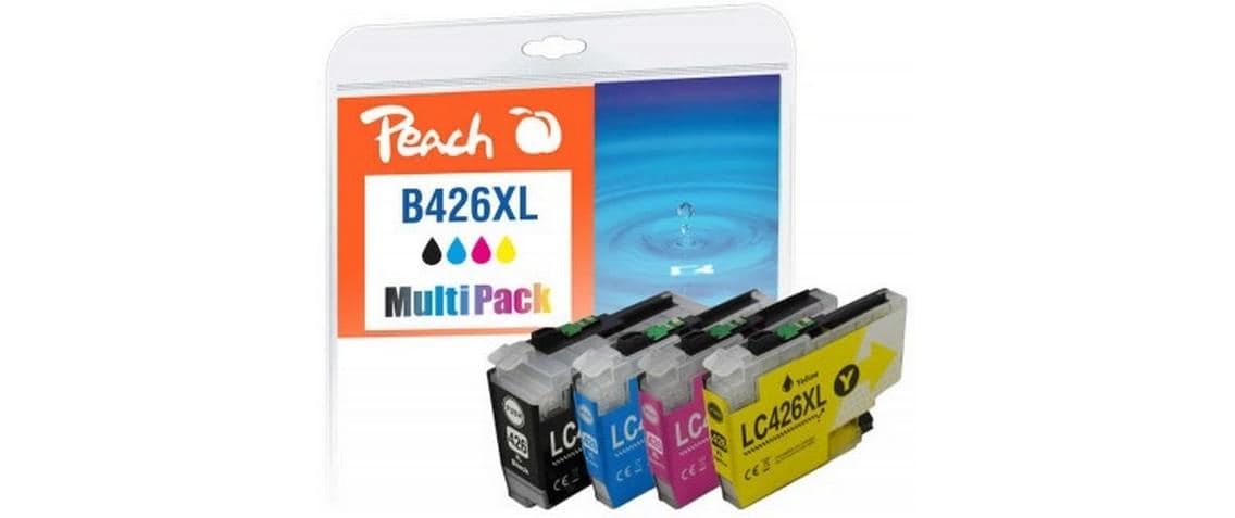 Tinte Brother LC-426XL MP BK/C/M/YDruckerpatrone: Schwarz, Cyan, Magenta und Gelb