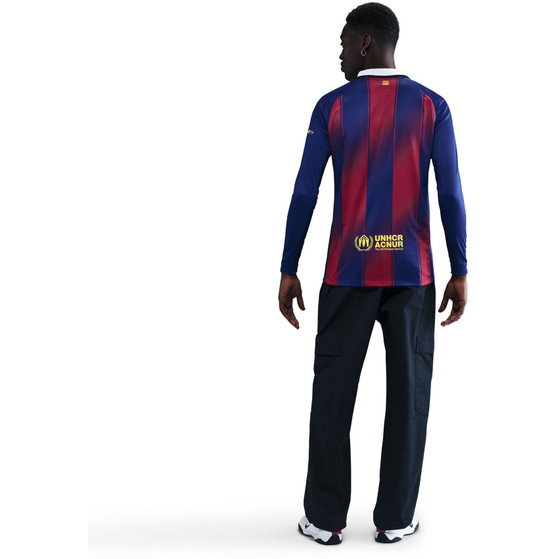 Nike FC Barcelona Thuis Shirt Longsleeve 2025/2026