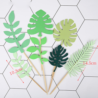 (15-tlg. Set) Kuchenstecker Weichkeramik Kinder Tortenstecker Topper Dekoration für Torten / Kuchen - Dinosaurier