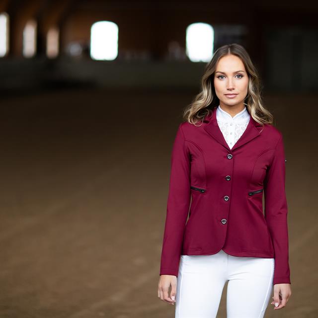 Wedstrijdjasje Equestrian Stockholm Select Bordeaux Donkerrood