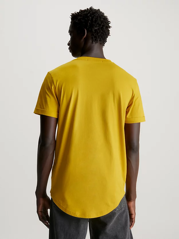 Camiseta de algodão com brasão