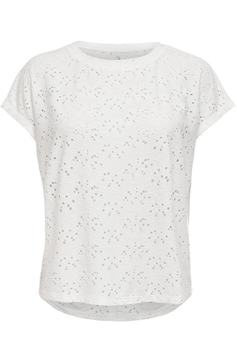 Only witte dames t-shirt