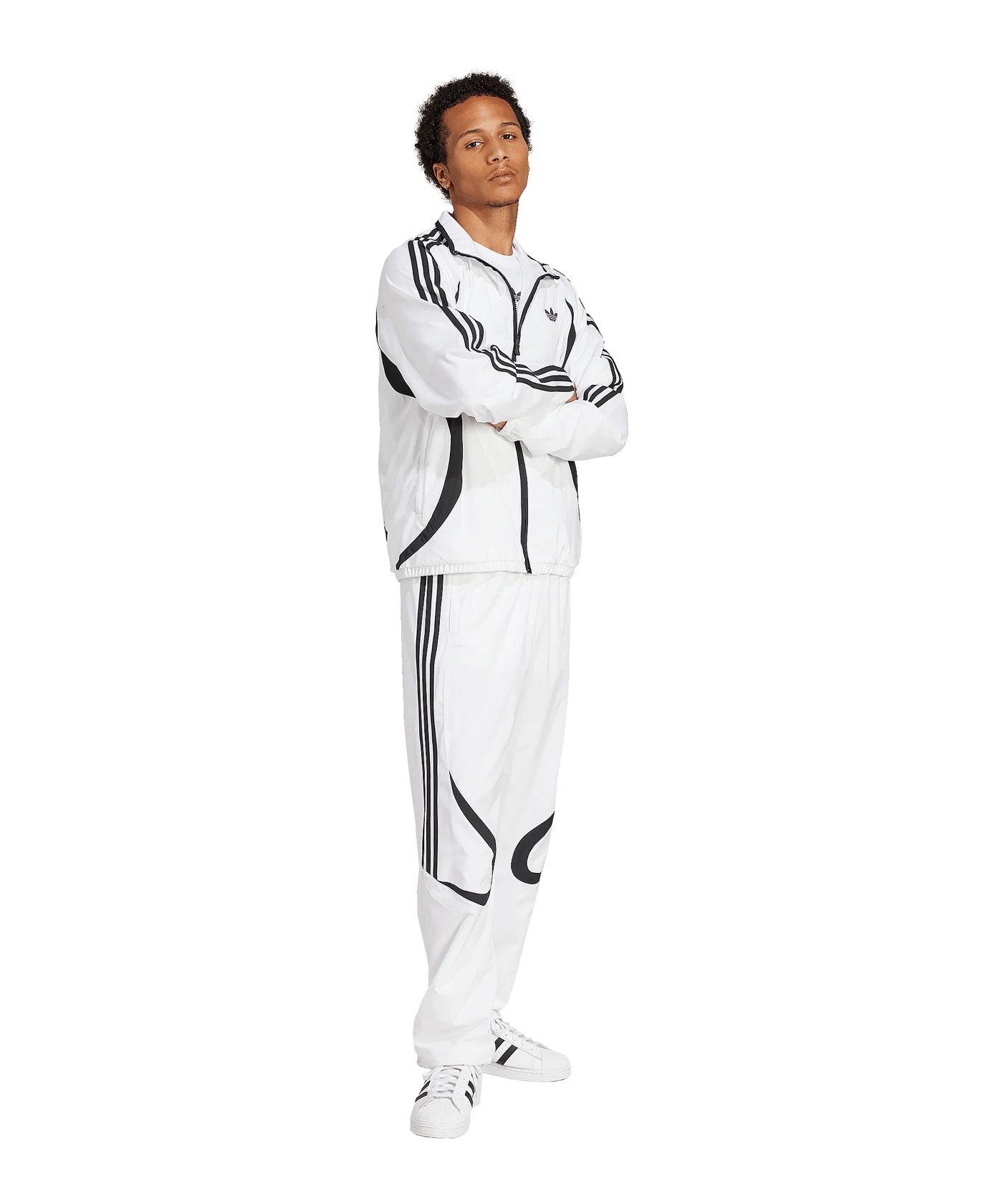 adidas Originals Teamgeist Track Top Weiss
