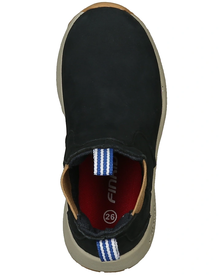 Chelsea-Boots SAAPAS in navy/cinnamon