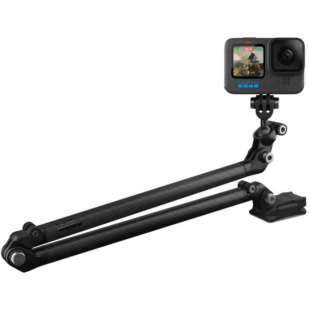 GoPro - Bras d'extension Boom et fixations adhésives
