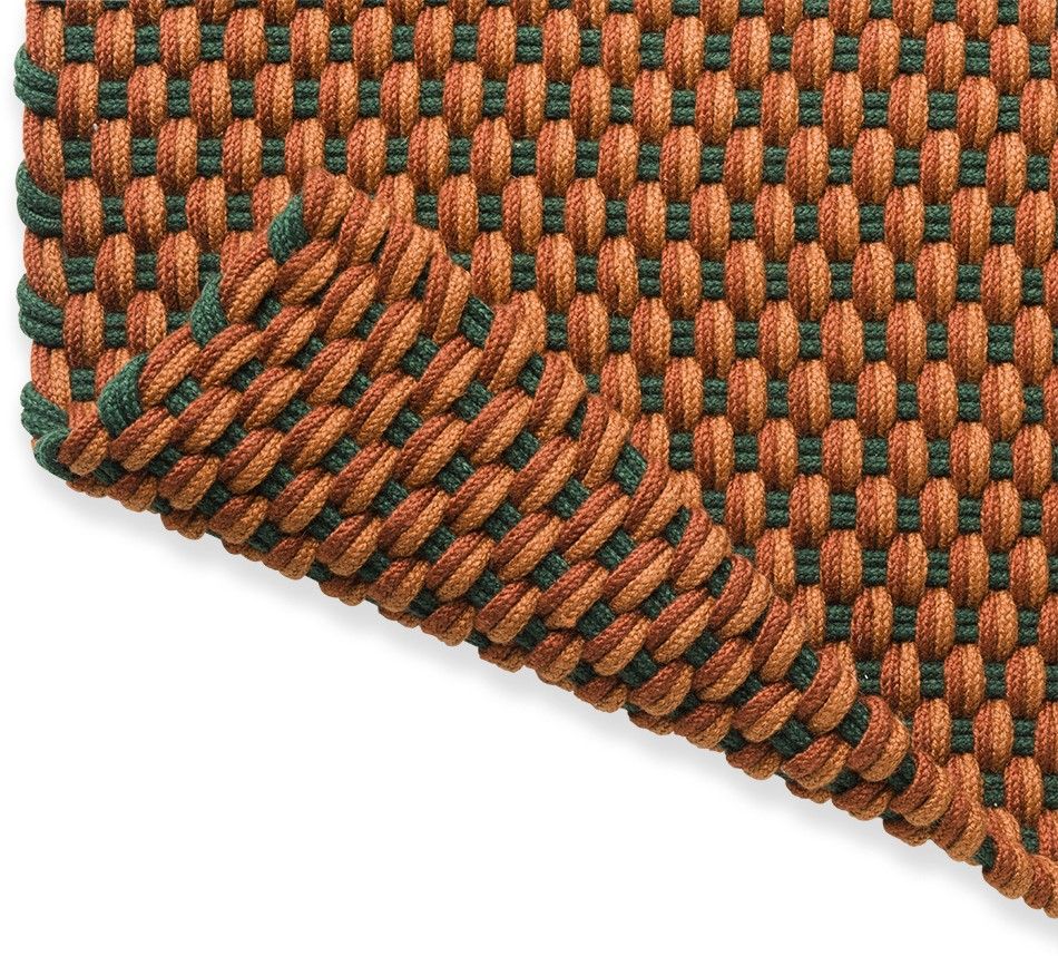 Vloerkleed Tricolore Terra Rust Green 496903 Lace  | Brink & Campman