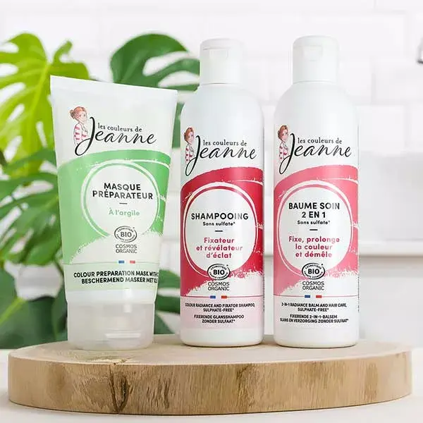 Les Couleurs de Jeanne Champô Orgânico Fixador e Revelador de Brilho 490ml