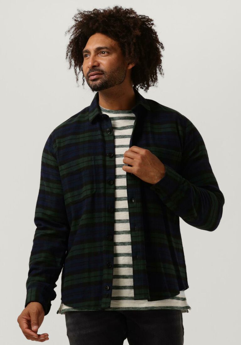 PORTO MILANO donkerblauwe porto milano overshirt lissabon