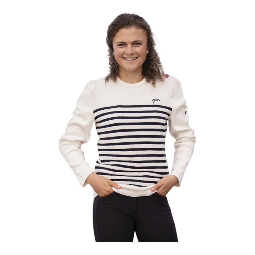 Pénélope MAËLLE - Pull Femme ecru