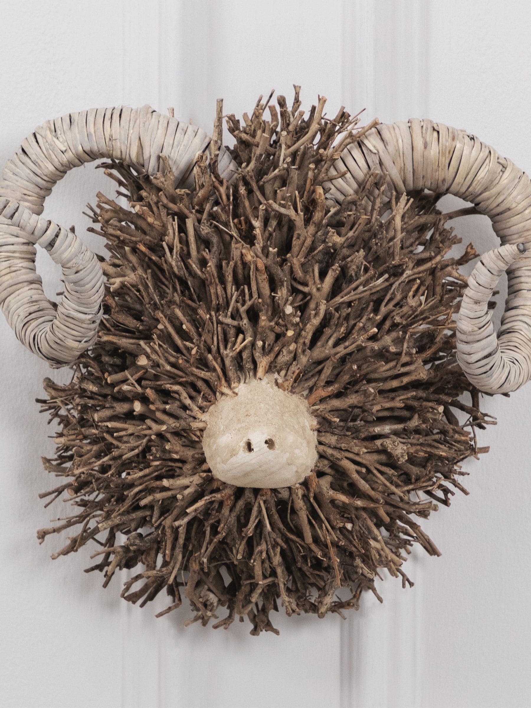 Voyage Maison Beau Ram Head Wall Mounted Wooden Sculpture