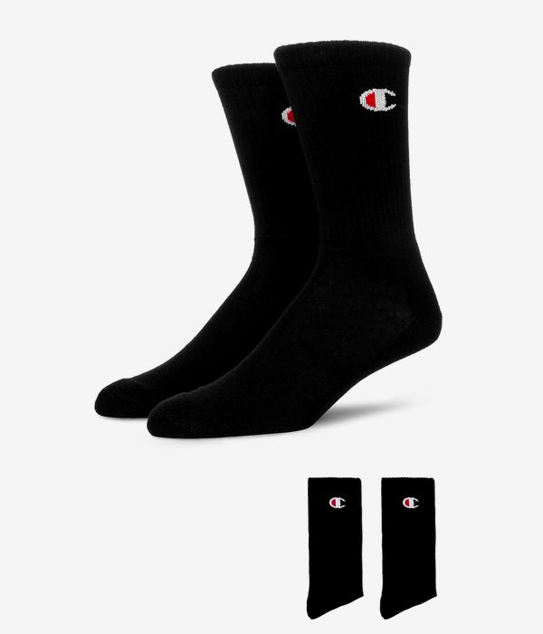 Champion Crew Socken EU 39-42 (black) 3er Pack