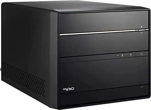 Shuttle XPC cube SH570R6 Plus - Barebone - mini PC LGA1200 sokkel - Intel H570 - uden CPU - RAM 0 GB - Gigabit Ethernet - sort