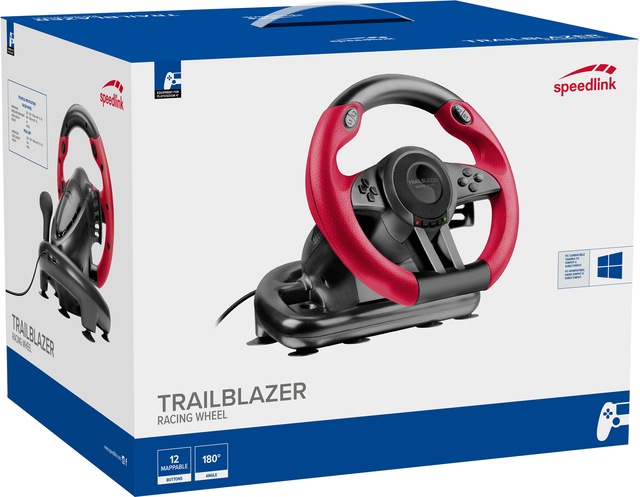 Speedlink Gaming-Lenkrad »TRAILBLAZER Racing« für PC/PS4/PS3/Xbox Series X/S/One/Switch/OLED