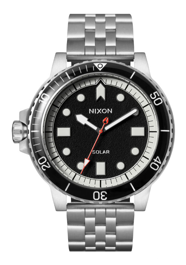Nixon Stinger 44 Silver / Black / White A1402-5233