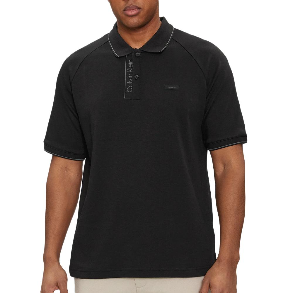 Calvin Klein Jeans Polo Noir Homme Calvin Klein Jeans K10K112463