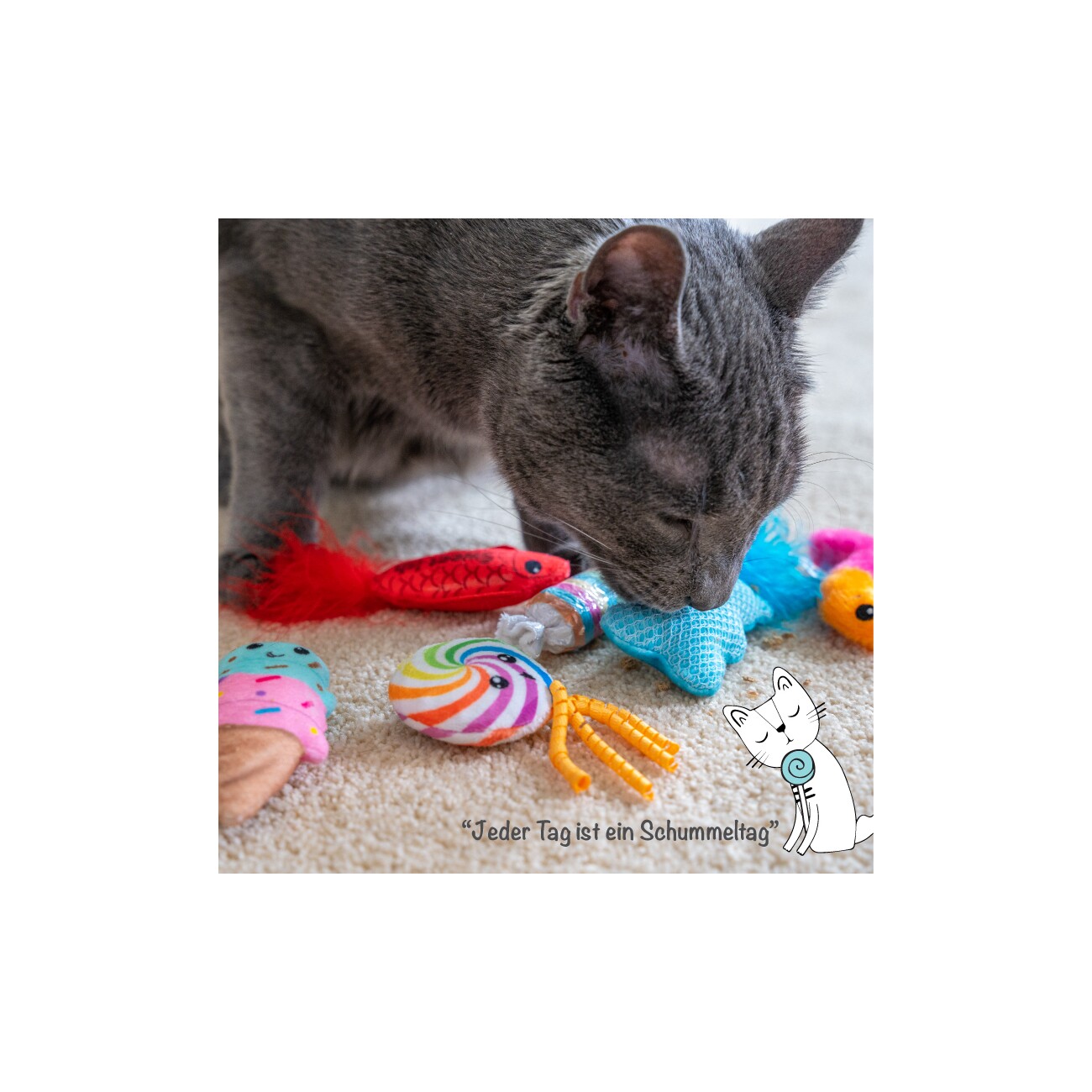 Outward Hound Kitty Sweet Treat 6-er Pack by Catstages