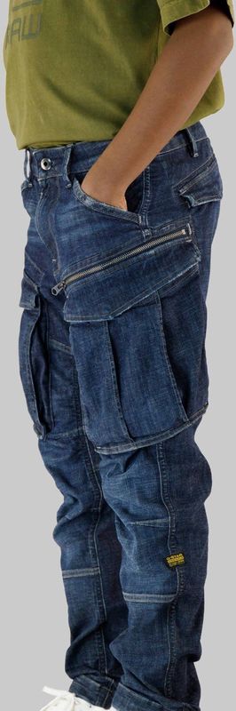 G-STAR Rovic Zip - Jeans - Donker - Nauwsluitende Pasvorm - Stretchkatoen