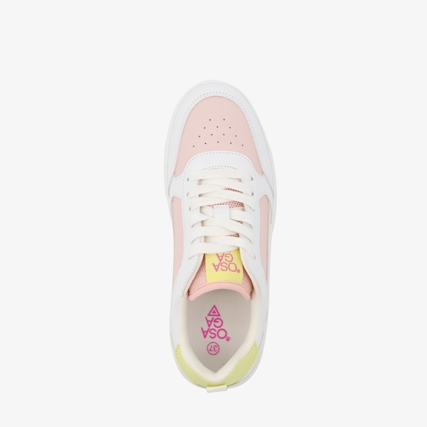 Osaga meisjes sneakers wit roze