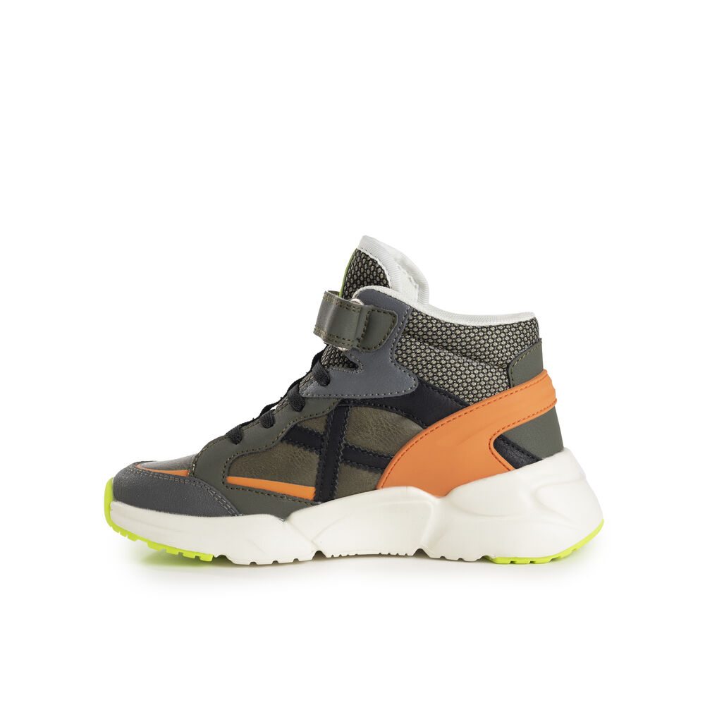 Tênis Munich Mini Track Boot 8897021 Verde Cáqui