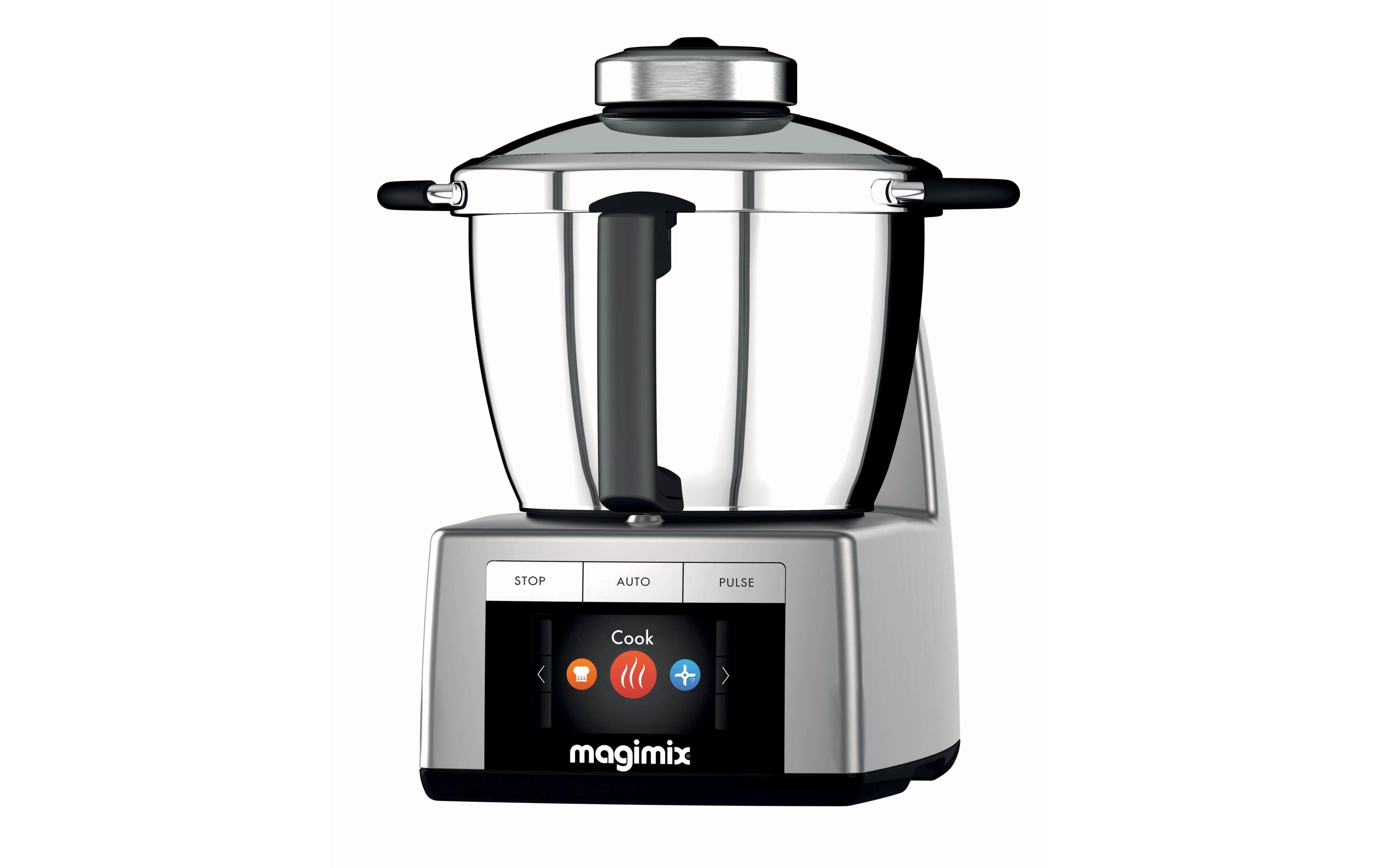 Küchenmaschine Cook Expert Chrom<br>Multifunktionsküchenmaschine mit Kochfunktion