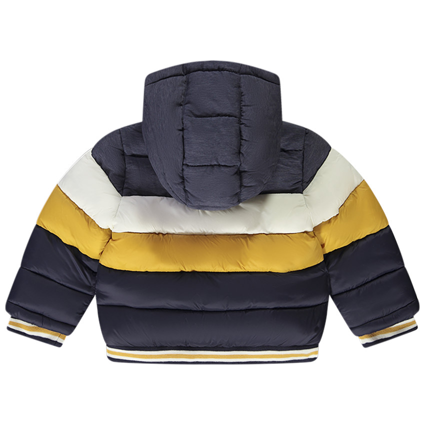 Doudoune effet color block doublée sherpa pour bébé garçon