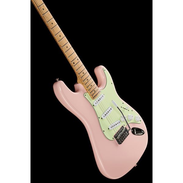 Harley Benton ST-62CC MN Shell Pink Bundle