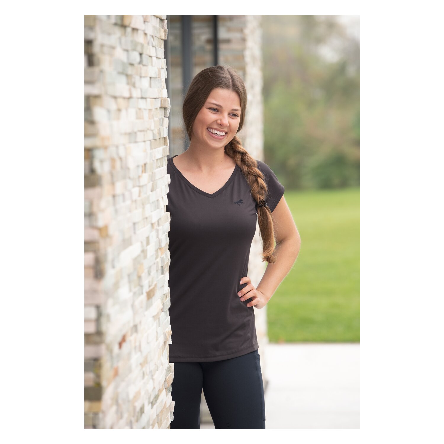 RIDE now Funktions-T-Shirt mit Print - anthracite