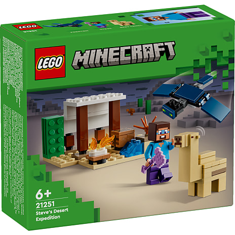 LEGO Minecraft Steves ørkenekspedition 21251