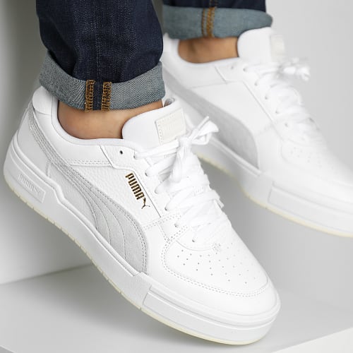 Baskets CA Pro Suede FS 387327 Puma White Platinum Grey