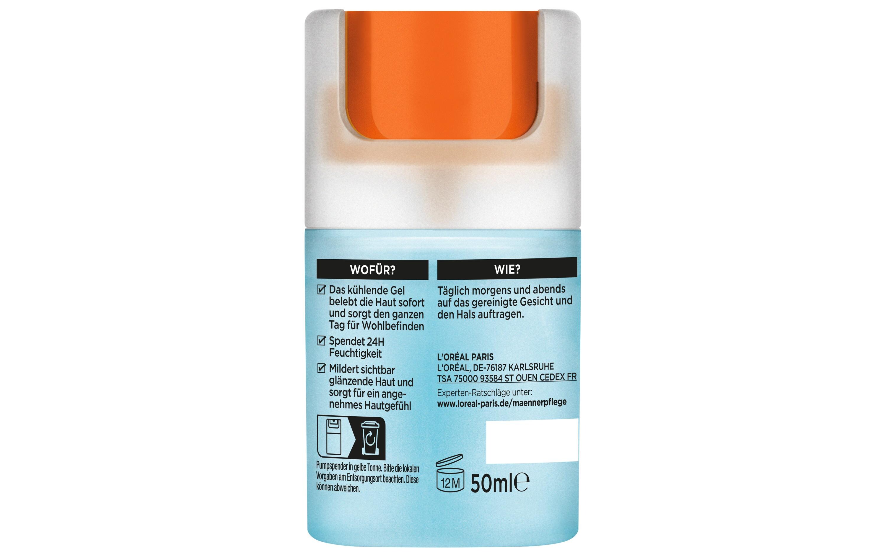 Gesichtspflege Expert Day Cream Hydra Energy 50 mlKühlendes Feuchtigkeitsgel Anti-Glanz belebt die Haut und sorgt für Wohlbefinden