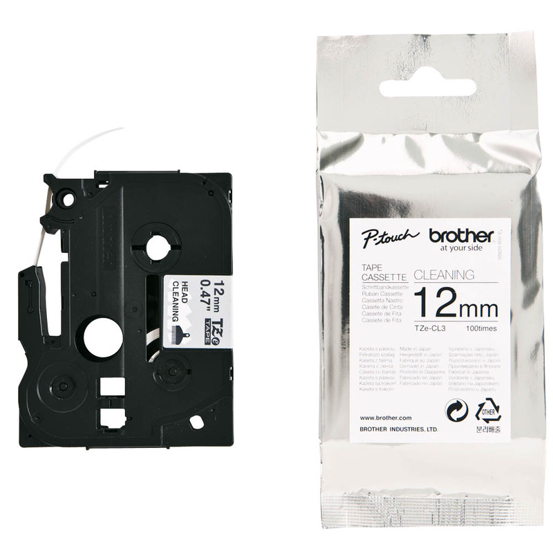 Brother P-Touch Reinigungskassette TZe-CL3, 12 mm