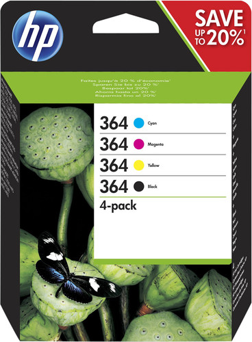 HP 364 Cartridges Combo Pack