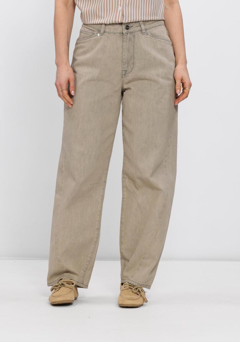bruine dante6 barrel jeans brave barrel leg jeans