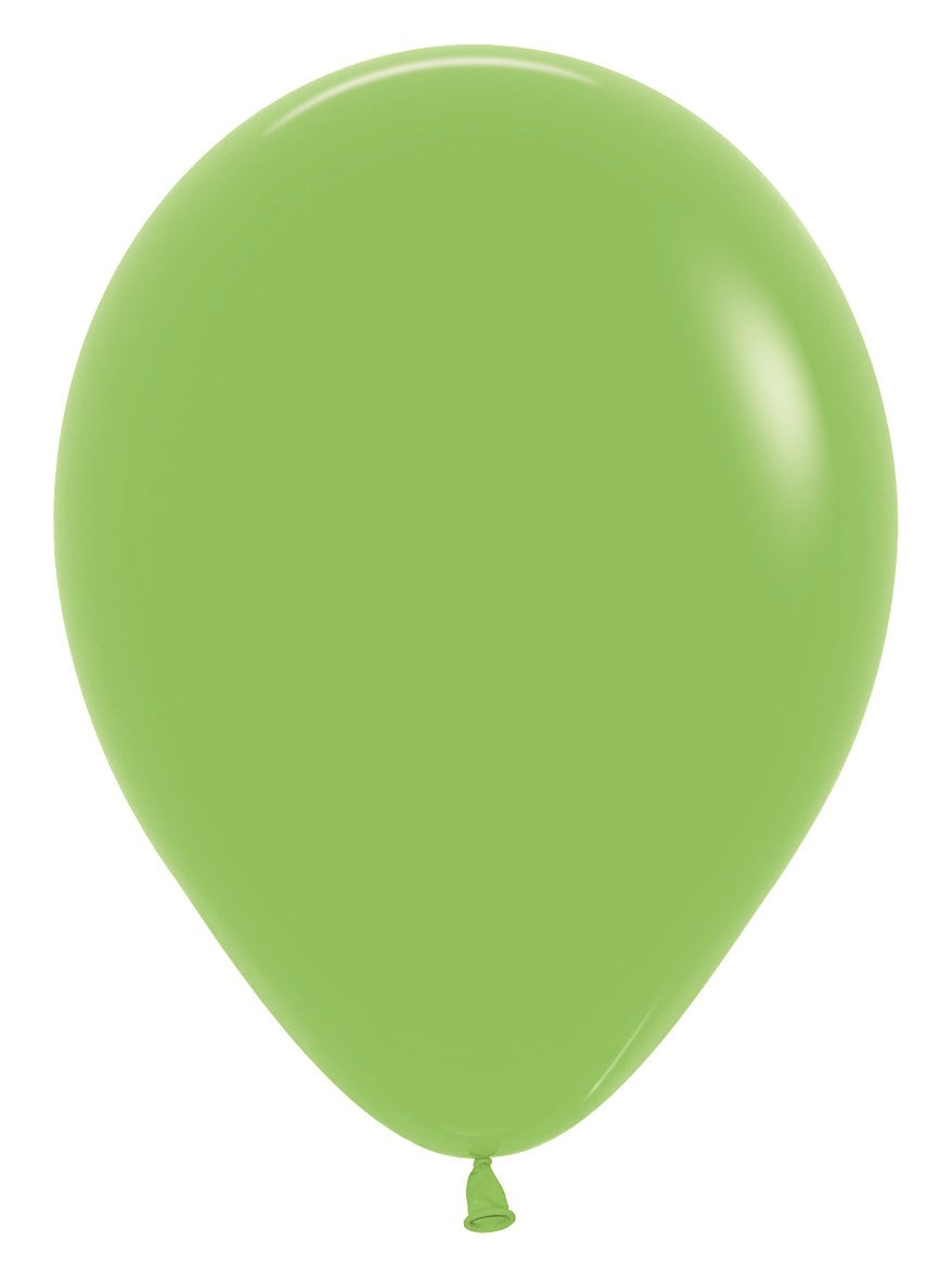 Ballonnen Lime Green 30cm 12st