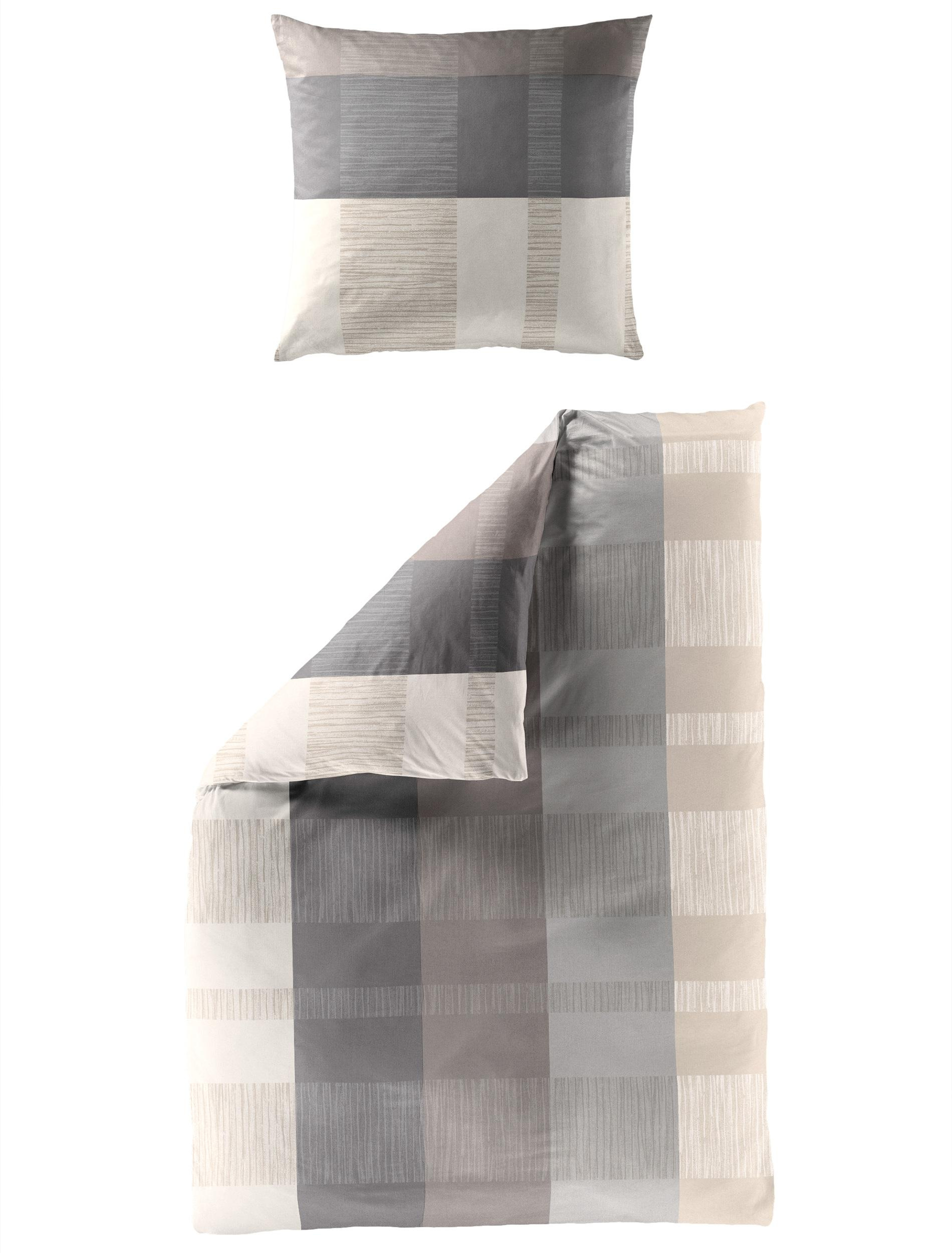 Bettwäsche Renforcé SAND 135x200cm, mit 1 Kissen