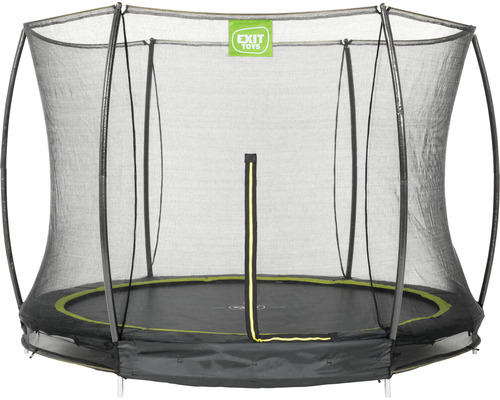 EXIT Silhouette Ground inground trampoline Ø 244 cm zwart